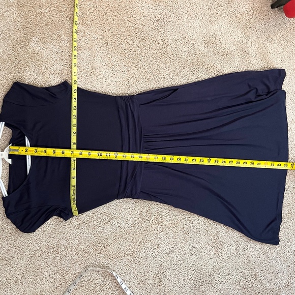 Boden Amelie Jersey Dress, navy - Picture 9 of 11